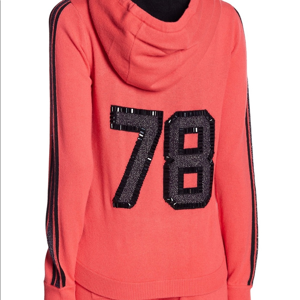NWT JUICY COUTURE ZIP HOODIE CASHMERE